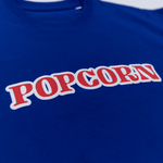 Crewneck Popcorn bleu et rouge